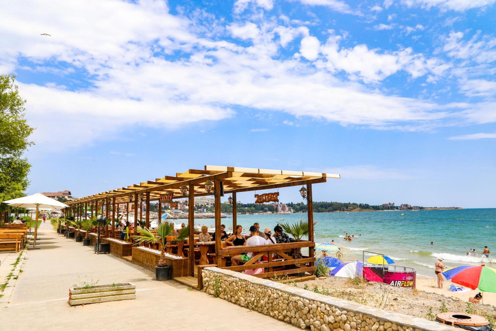Luxury First Line Apartment With Pool By The Sea Nesebar Exteriér fotografie