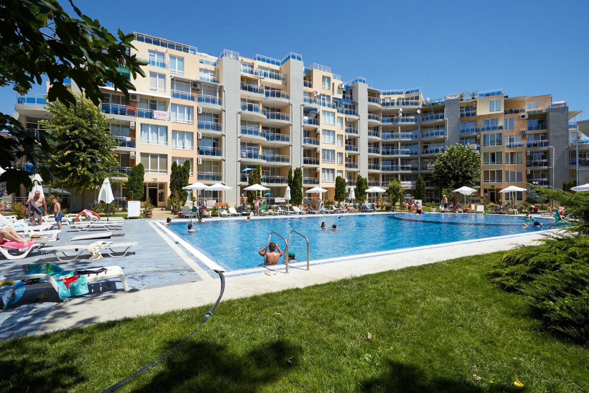 Luxury First Line Apartment With Pool By The Sea Nesebar Exteriér fotografie